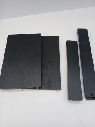 estanteria color negro 32 x 42 cm