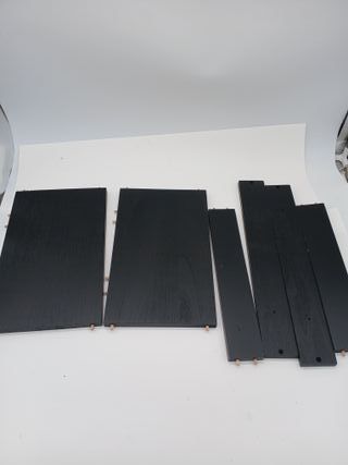 estanteria color negro 32 x 42 cm