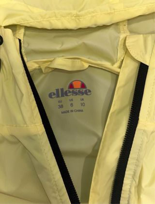 Cortavientos Ellesse Amarillo Flúor Talla 38 (S)