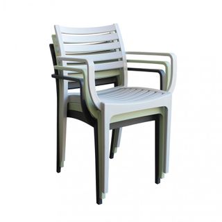 Sedia Verde Design da Esterno in Polipropilene