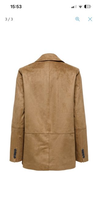 Blazer ante sintético ONLY marrón