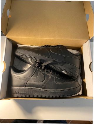 Nike Air Force 1 Low '07 Negras Talla 44
