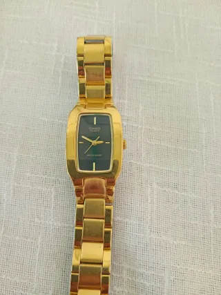 Orologio Casio Donna Oro Quadrante Verde