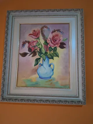 Cuadro pintura al óleo.