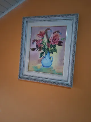 Cuadro pintura al óleo.