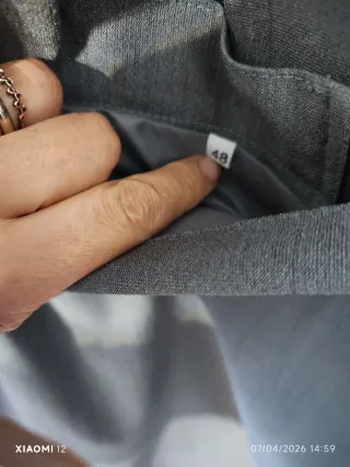 Tailleur grigio vintage