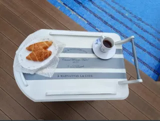 Carrito camarera Shabby Chic