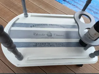 Carrito camarera Shabby Chic