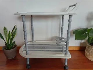 Carrito camarera Shabby Chic