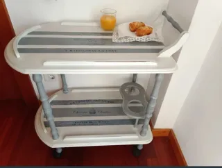 Carrito camarera Shabby Chic