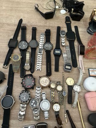 Lote de accesorios y electrónica