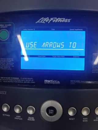 Cinta de correr Life Fitness