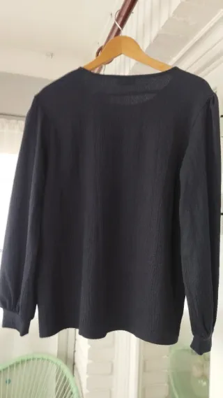 Blusón azul oscuro Yessica talla 46