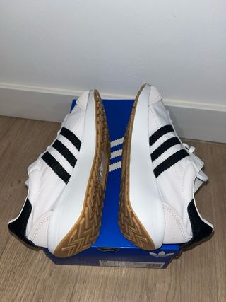 Adidas Zapatillas Deportivas Blancas y Negras