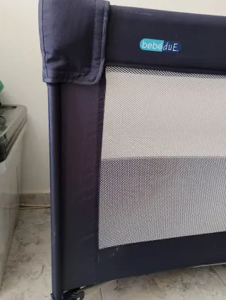 Cuna de viaje plegable