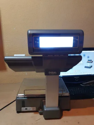 Balanza Dibal Mistral con Ticket y Escáner