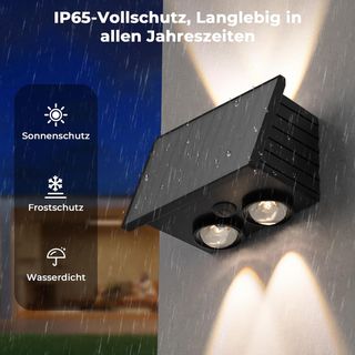 Lámparas LED solares con detector de movimiento