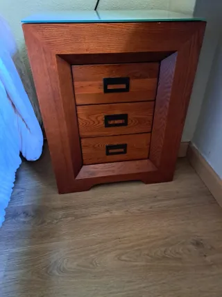 Dormitorio completo madera