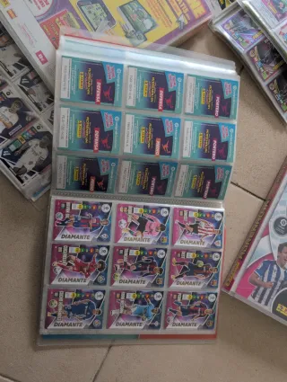 Lote 7 Archivadores Adrenalyn MUY COMPLETOS