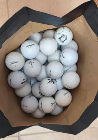Lote de Pelotas de Golf Variadas