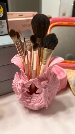 Soporte Brochas Maquillaje Hadas