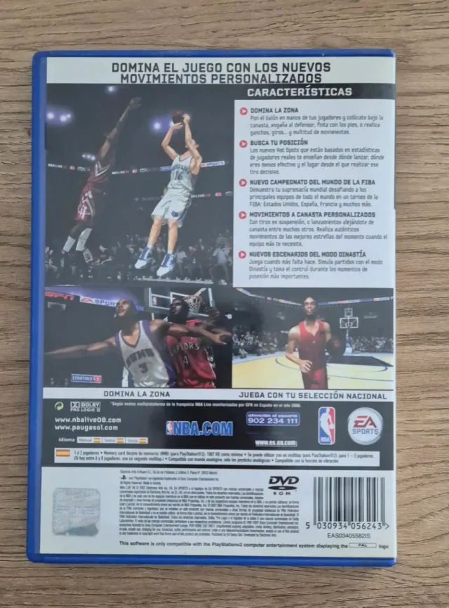 NBA Live 08 PS2