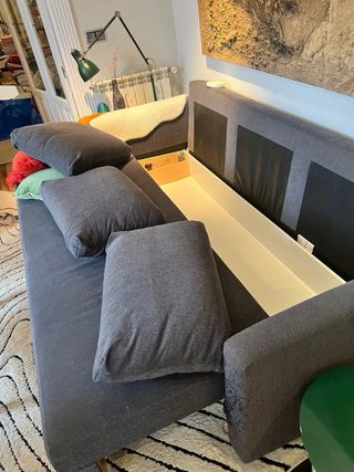 Sofá Cama Friheten 3 Plazas Gris