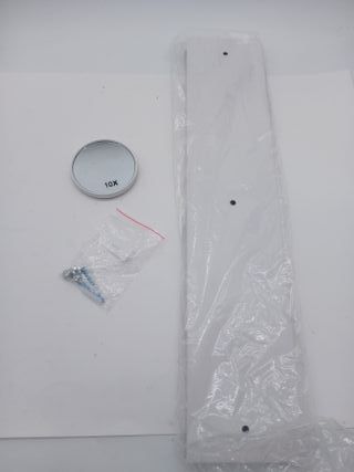 Specchio per trucco Hollywood con luce, specchio da toeletta con 15 lampadine LED e porta di ricarica USB, 3 modalità di illuminazione regolabili