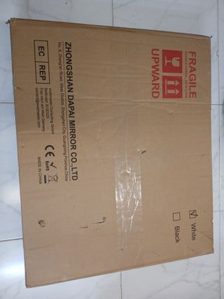 Specchio per trucco Hollywood con luce, specchio da toeletta con 15 lampadine LED e porta di ricarica USB, 3 modalità di illuminazione regolabili