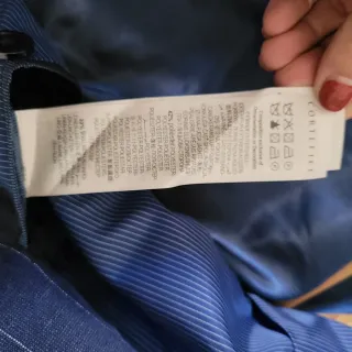 Americana Cortefiel Raya Azul, modelo slimfit