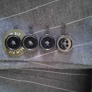 Americana Cortefiel Raya Azul, modelo slimfit