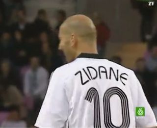 Camiseta Fútbol Zidane 10 Firmada.