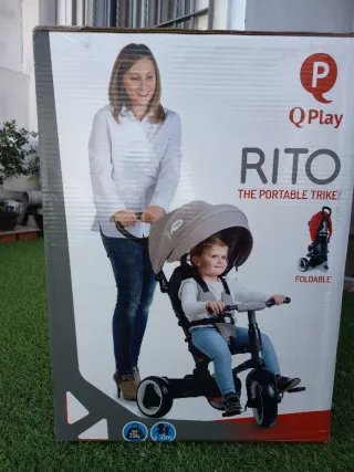 Triciclo QPlay Rito Plegable