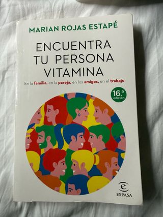 Libro ‘Encuentra tu persona vitamina’