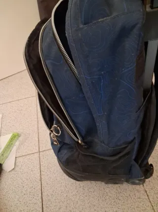 Mochila con ruedas Totto azul