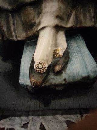 Scultura Guido Cacciapuoti Dama in Lettura Anni 30