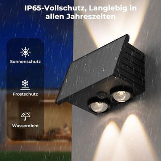 Lámparas LED solares con detector de movimiento