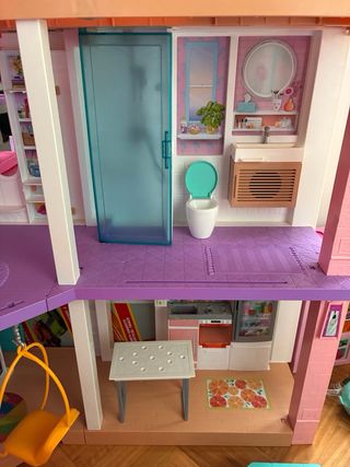 Casa Barbie Grande con Piscina y Tobogán
