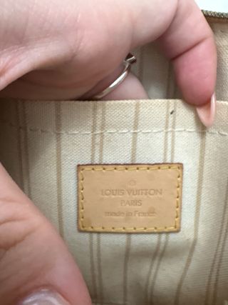 Monedero/Mini Bolso Louis Vuitton Damier Azur