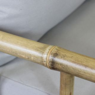 Poltrona da Giardino Bamboo Orientale con Cuscino