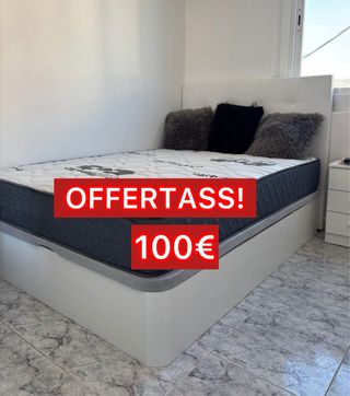 Canapé blanco nuevo a estrenar