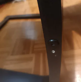 Sillón y reposapiés IKEA POÄNG negro/amarillo