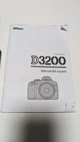 Cámara Nikon D3200 Negra