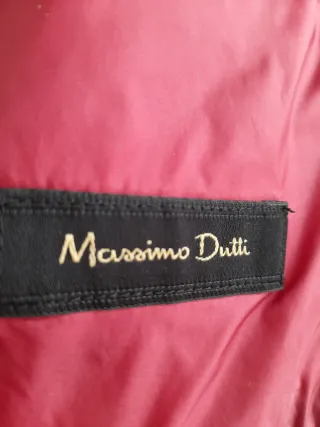 Chaqueta corta acolchada roja