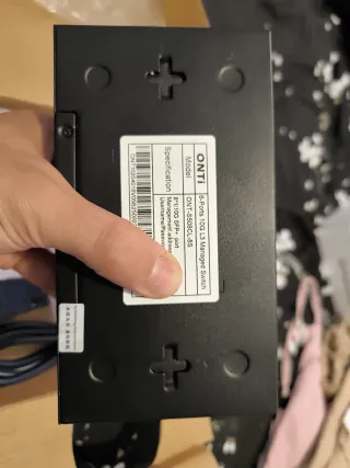 Switch ONTI 10G SFP+ L3 Gestionado 8 Puertos