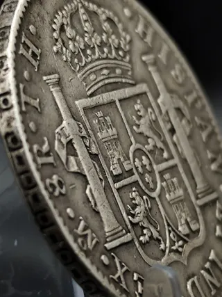 8 Reales 1807 Carlos IV México Plata