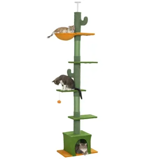 Árbol para Gatos Suelo-Techo 230-275 cm