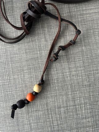 Sandalias Zara con cuentas