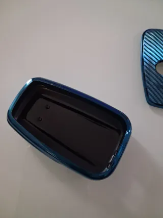 Funda Llave Coche Toyota Azul