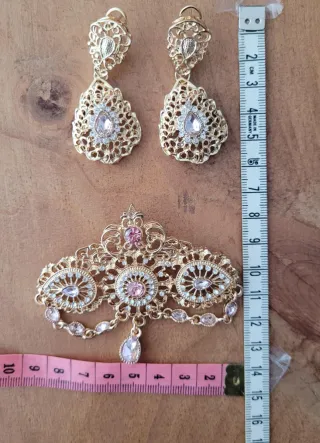 Aderezo niña rosa NUEVO